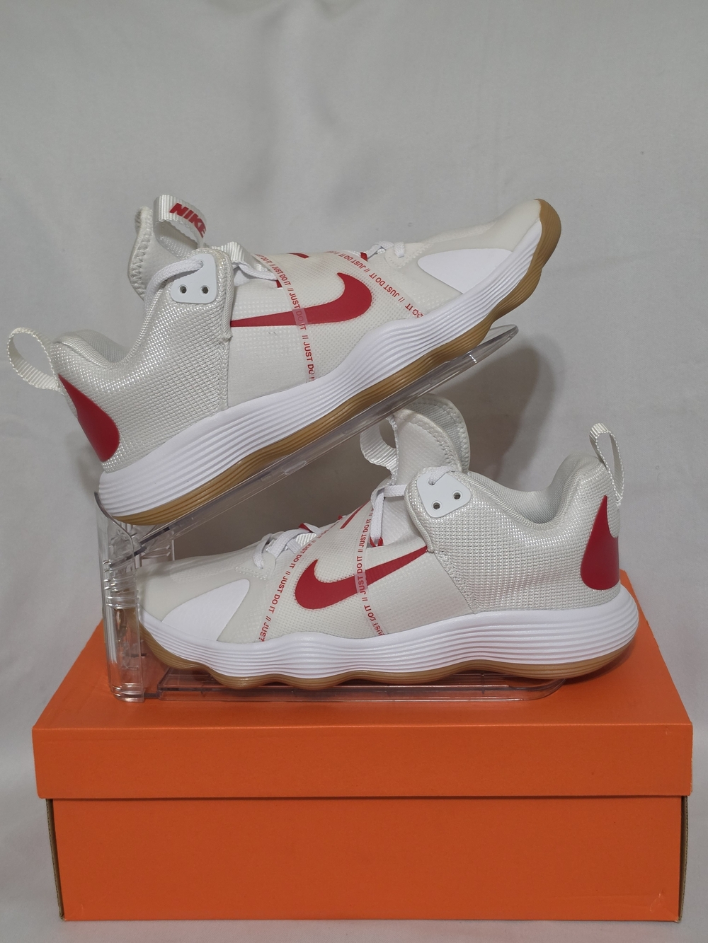 Nike React HyperSet University Red Gum (2023) US Unisex Size Men 10.5/Women 12